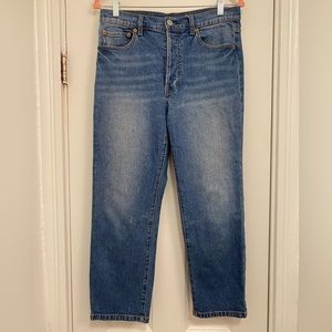 BDG Urban Outfitters Cropped Straight Leg Jeans
